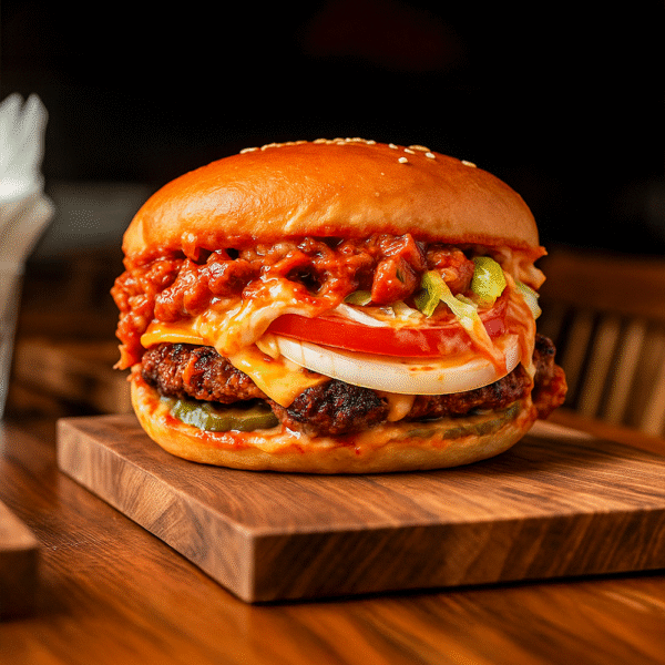 Chili Chuck burger