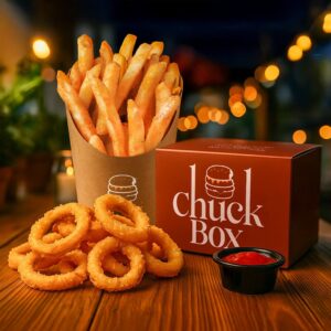 Onion rings fries