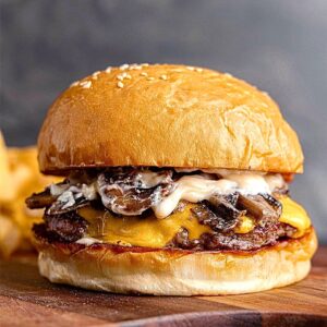 Chuck Burger With Mashroom